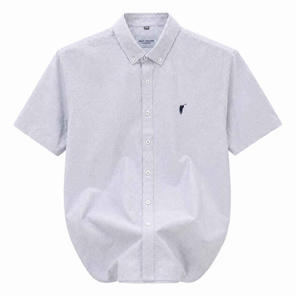 Short-Sleeve Button-Down Shirt