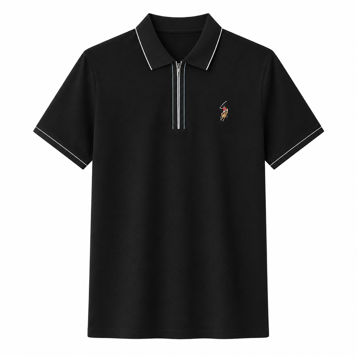 Half-Zip Polo Shirt
